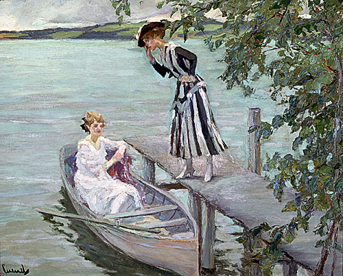 Edward Cucuel - Am Bootssteg