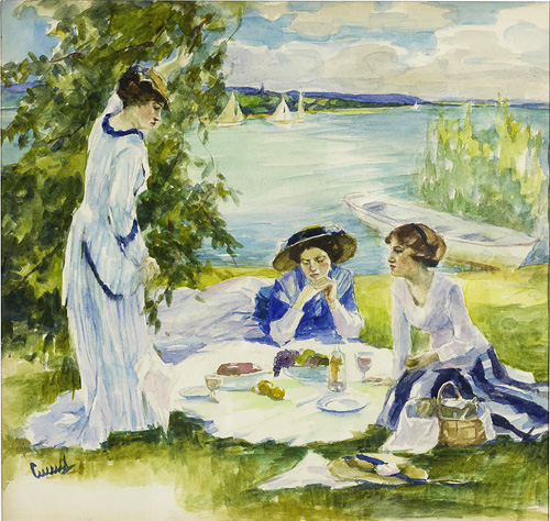 Edward Cucuel - Das Picknick