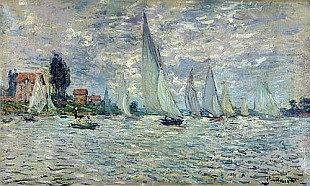 Claude Monet - Regatta in Argenteuil