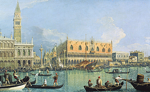 Giovanni Antonio Canal Canaletto - Venedig Dogenpalast